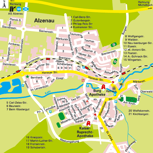 Anfahrtsplan